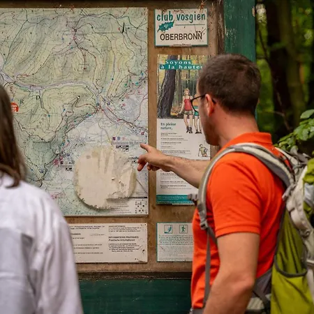 O Gre Des Vosges 5 Etoiles Oberbronn, Vosges Du Nord 아파트
